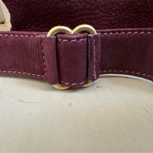 Coach Small Bucket Zip Nubuc - 4933 - Elderberry - Picture 3 of 9